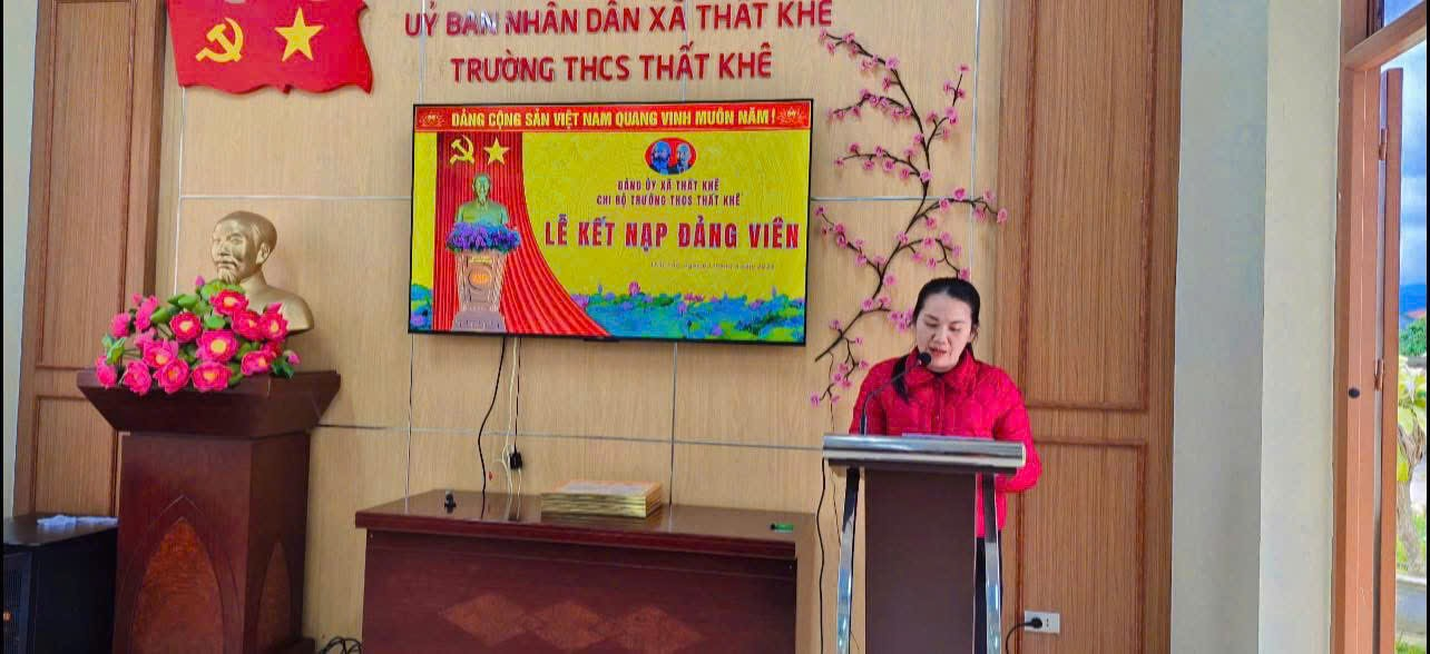 Sinh hoạt chuyên đề Quý I và kết nạp đảng viên