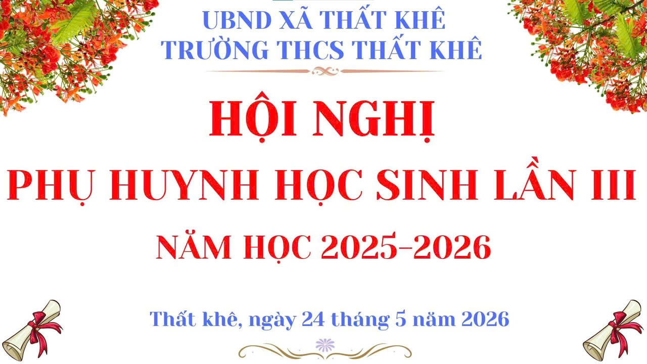 Hội nghị Phụ huynh lần 3 năm học 2025-2026