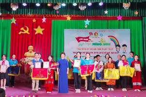 Liên hoan tuyên truyền măng non thiếu nhi cấp tỉnh năm học 2023 - 2024