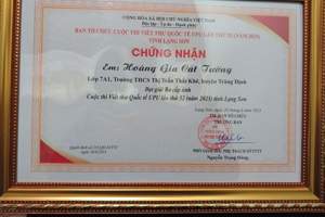 Thành tích nhà trường