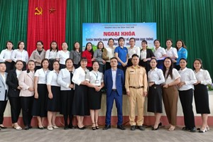 Ngoại khóa ATGT năm học 2023 - 2024