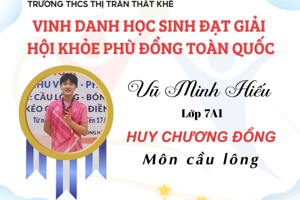 Góc vinh danh Học sinh