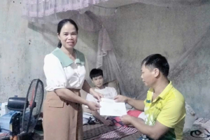 Thăm hỏi - động viên.
