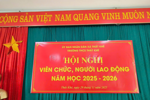 Hội nghi viên chức năm học 2025 - 2026